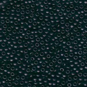 MIYUKI, Japanese Seed Beads, Round, 8/0, Black Opaque