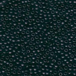MIYUKI, Japanese Seed Beads, Round, 8/0, Black Opaque