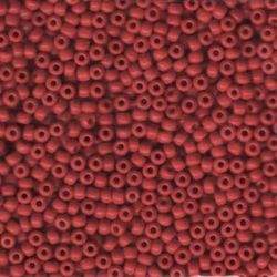 MIYUKI, Japanese Seed Beads, Round, 8/0, Opaque Red