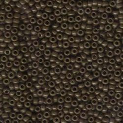 MIYUKI, Japanese Seed Beads, Round, 8/0, Opaque Chocolate