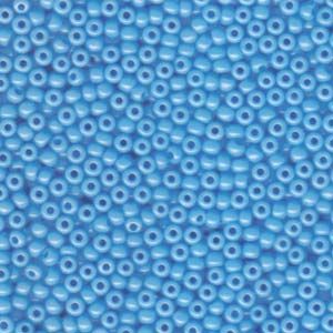 MIYUKI, Japanese Seed Beads, Round, 8/0, Opaque Turquoise Blue