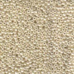 MIYUKI, Japanese Seed Beads, Round, 8/0, Ivory Ceylon