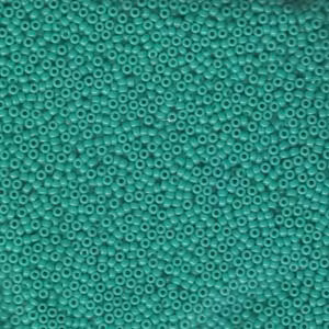 MIYUKI, Japanese Seed Beads, Round, 15/0, Opaque Turquoise