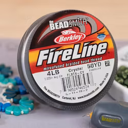 Fireline, 4 LB, Crystal, 0,005 In/ 0,12mm