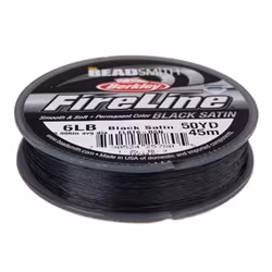 Fireline, 6 LB, Black, 0,006 In/ 0,15mm