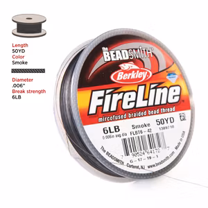 Fireline, 6 LB, Smoke Grey, 0,006 In/ 0,15mm