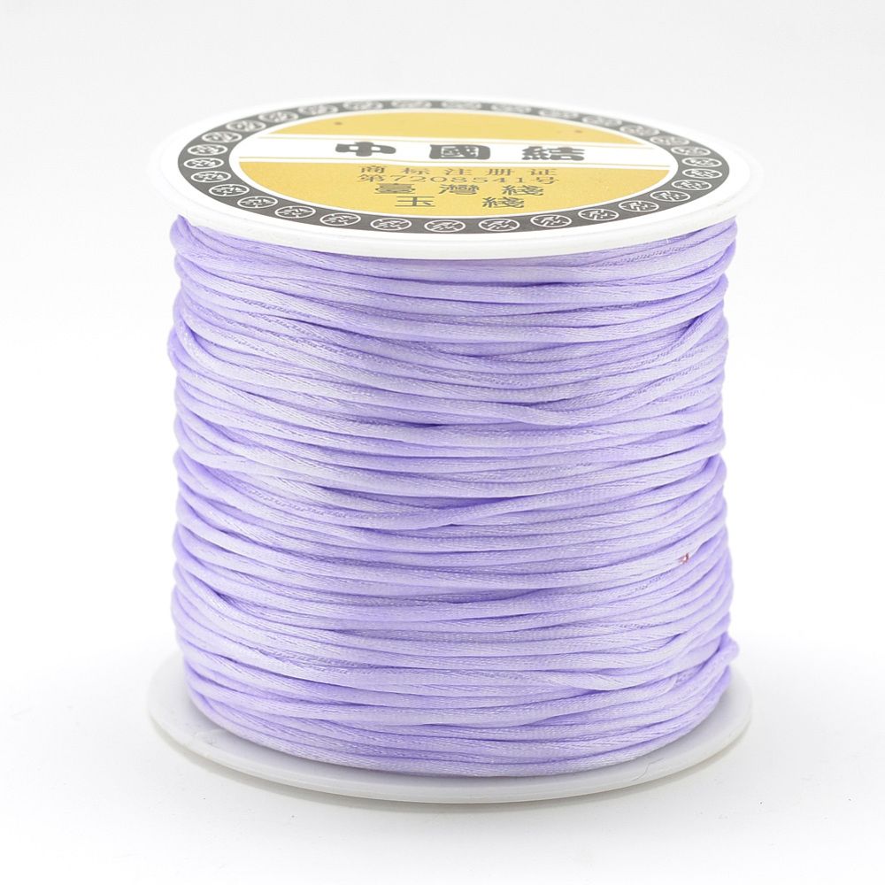 Nylontråd, 1mm, 70 meter, Plommon