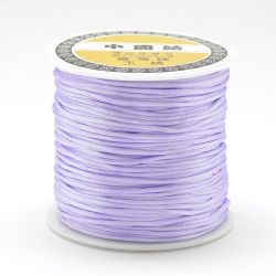 Nylontråd, 1mm, 70 meter, Plommon