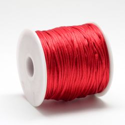 Nylontråd, 1mm, 70 meter, Röd