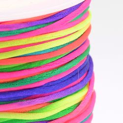 Nylontråd, 1mm, 70 meter, Multifärgad