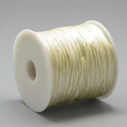 Nylontråd, 1mm, 70 meter, Beige