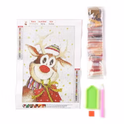 Diamond Painting Canvas, Jul ren, 25x35cm