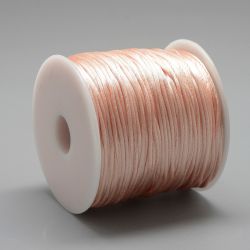 Nylontråd, 1mm, 70 meter, Peachpuff