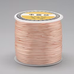 Nylontråd, 1mm, 70 meter, Peachpuff
