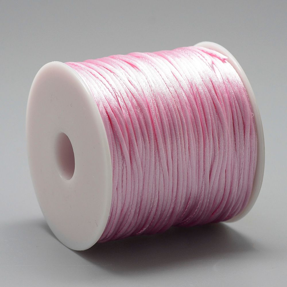 Nylontråd, 1mm, 70 meter, Rosa
