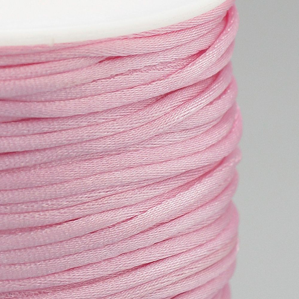 Nylontråd, 1mm, 70 meter, Rosa
