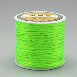 Nylontråd, 1mm, 70 meter, Neongrön