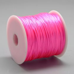 Nylontråd, 1mm, 70 meter, Ljus corall