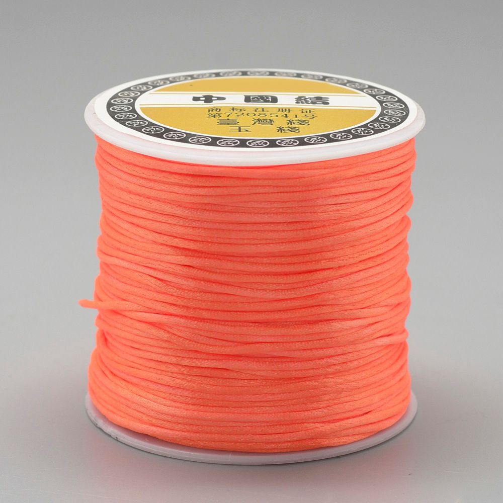 Nylontråd, 1mm, 70 meter, Orange