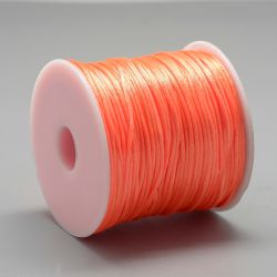 Nylontråd, 1mm, 70 meter, Orange