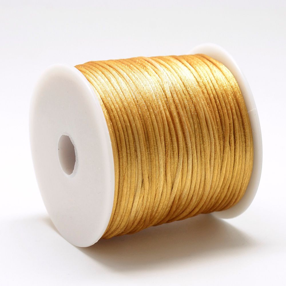 Nylontråd, 1mm, 70 meter, Guld
