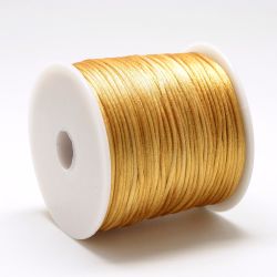 Nylontråd, 1mm, 70 meter, Guld