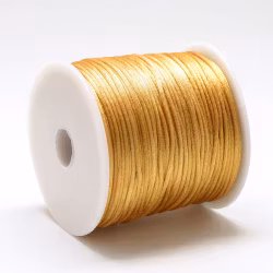 Nylontråd, 1mm, 70 meter, Guld