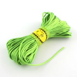 Polyestertråd, 2mm, 20 meter, Limegrön