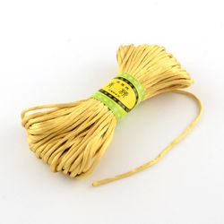 Polyestertråd, 2mm, 20 meter, Ljus kaki