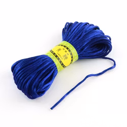 Polyestertråd, 2mm, 20 meter, Blå