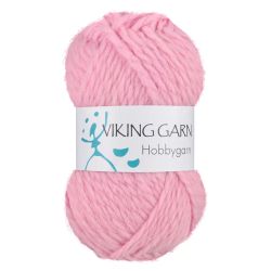Hobbygarn, 50g, Rosa 964