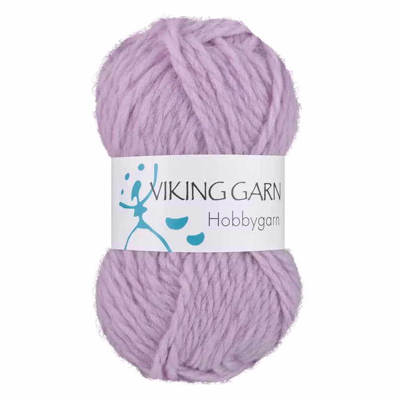 Hobbygarn, 50g, Ljuslila 967