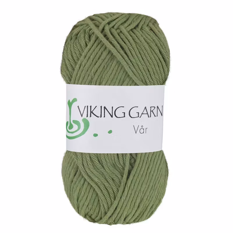 Garn Vår, 50g, Grön 432