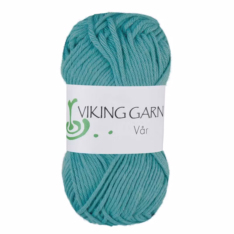 Garn Vår, 50g, Turkos 437