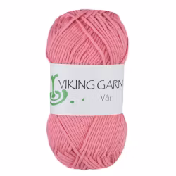 Garn Vår, 50g, Rosa 465