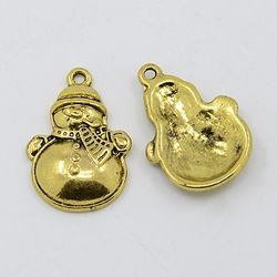 Snögubbe, Berlock, Tibetansk, Guld