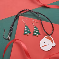 Halsband/Örhängeskit, Julberlocker, DIY