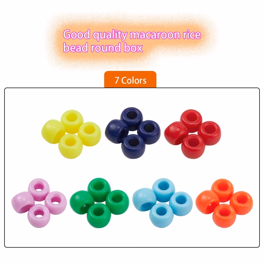 Plastpärlor, Mixade färger