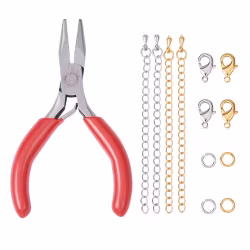 DIY smyckeskit, Förlängningskit, Mässing