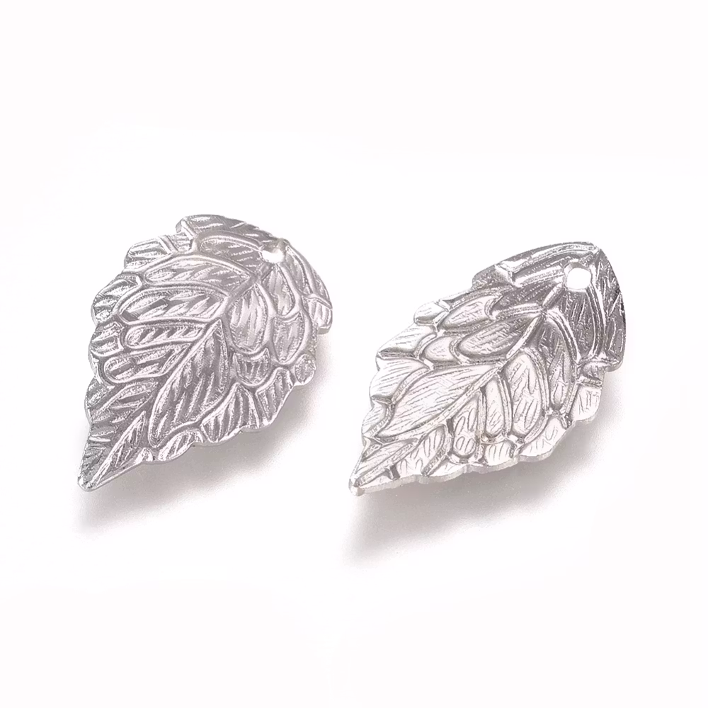 Lövberlocker, Mässing, Platina