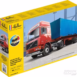 Volvo F12-20 Globetrotter & Container COMPLETE, 1/32