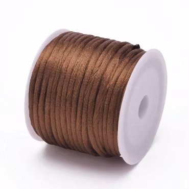 Camel Satin Rattail Cord - 10m/2mm