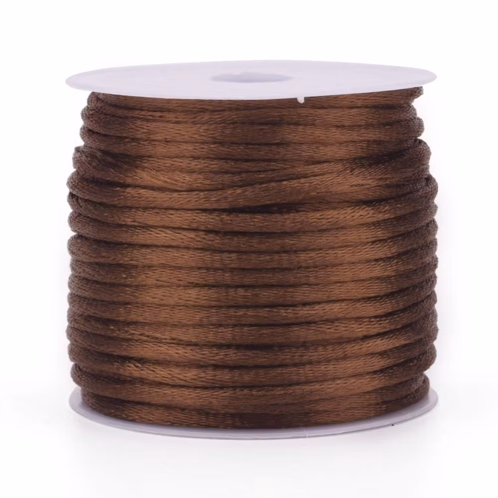 Camel Satin Rattail Cord - 10m/2mm