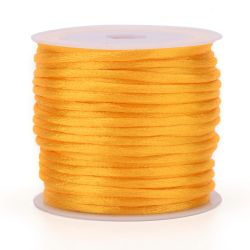 Gold Satin Rattail Cord - 15m/1,5mm