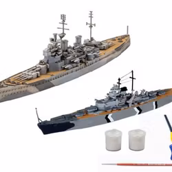 First Diorama-Bismarck Battle, Starter Set, 1:1200
