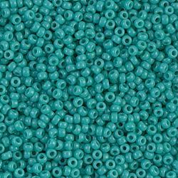 MIYUKI, Japanese Seed Beads, Round, 11/0, Opaque Turquoise