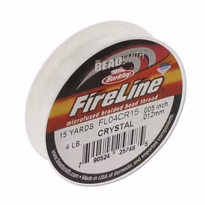 Fireline, 4 LB, Crystal, 0,005 In/ 0,12mm