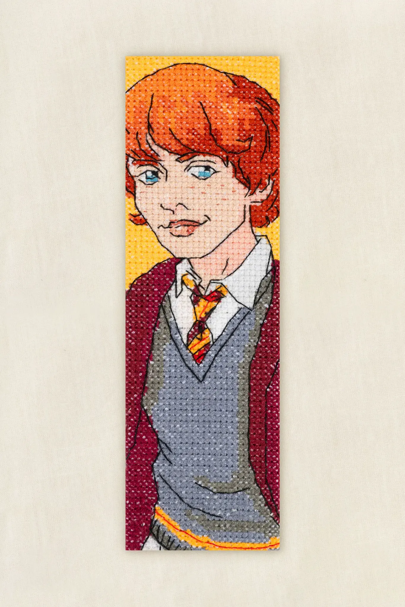 DMC Harry Potter – Korsstygnskit bokmärke Ron