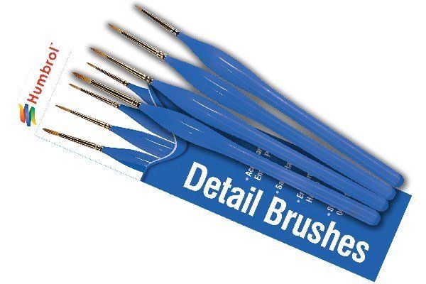Penslar, HUMBROL Detail Ergonomic Handle, (00, 0, 1, 2)