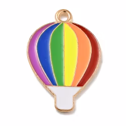 Pride luftballong berlock, Regnbåge, 5st